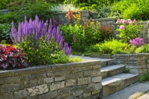 Landscaped Flower Beds